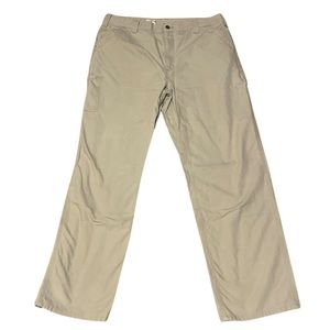 CARHARTT LOOSE FIT CANVAS UTILITY WORK PANT TAN B151 40x34
